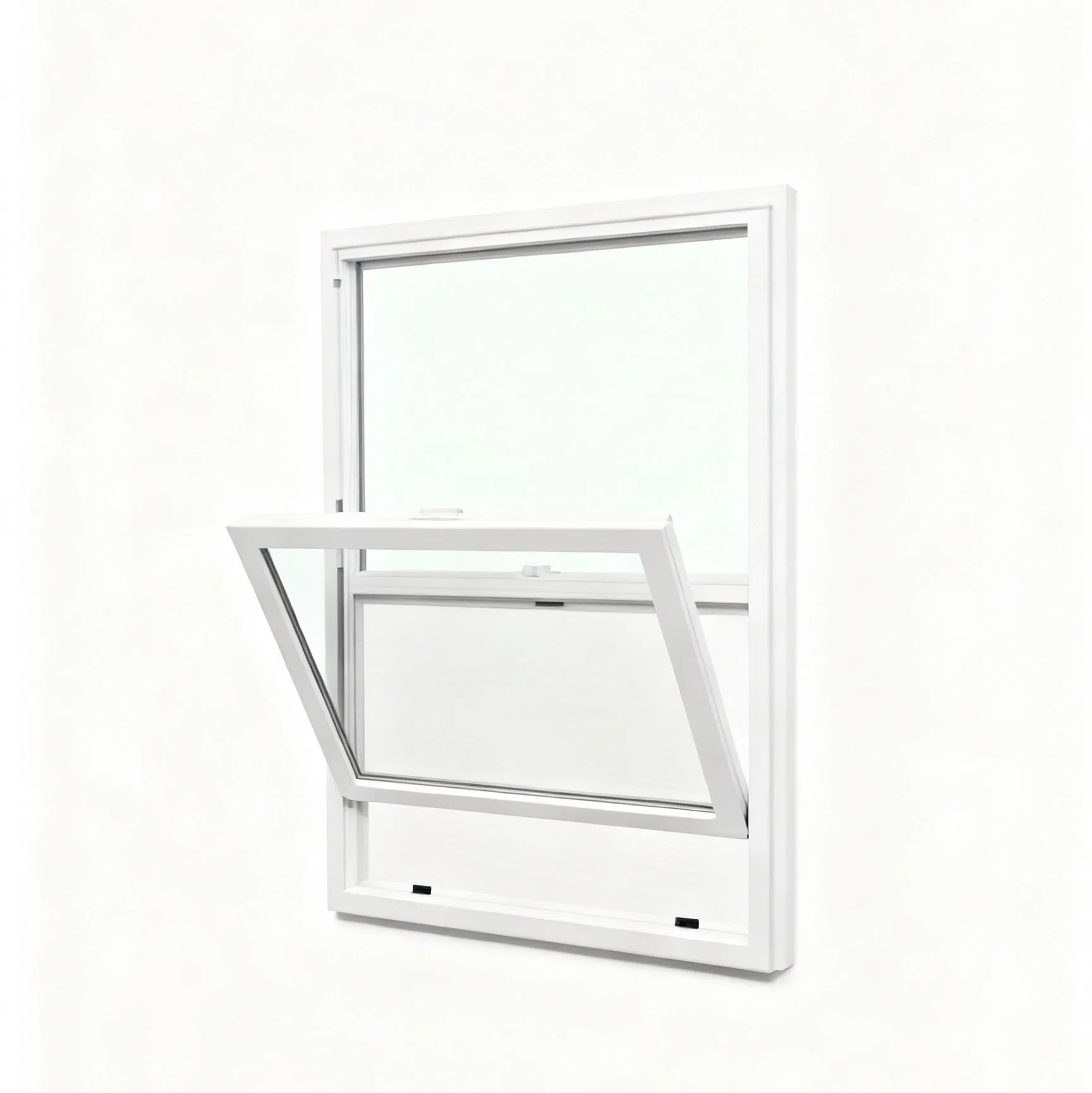 Noise Reduction UPVC Hopper Window - Tempered Glass Multi-Point Lock Bulk Order