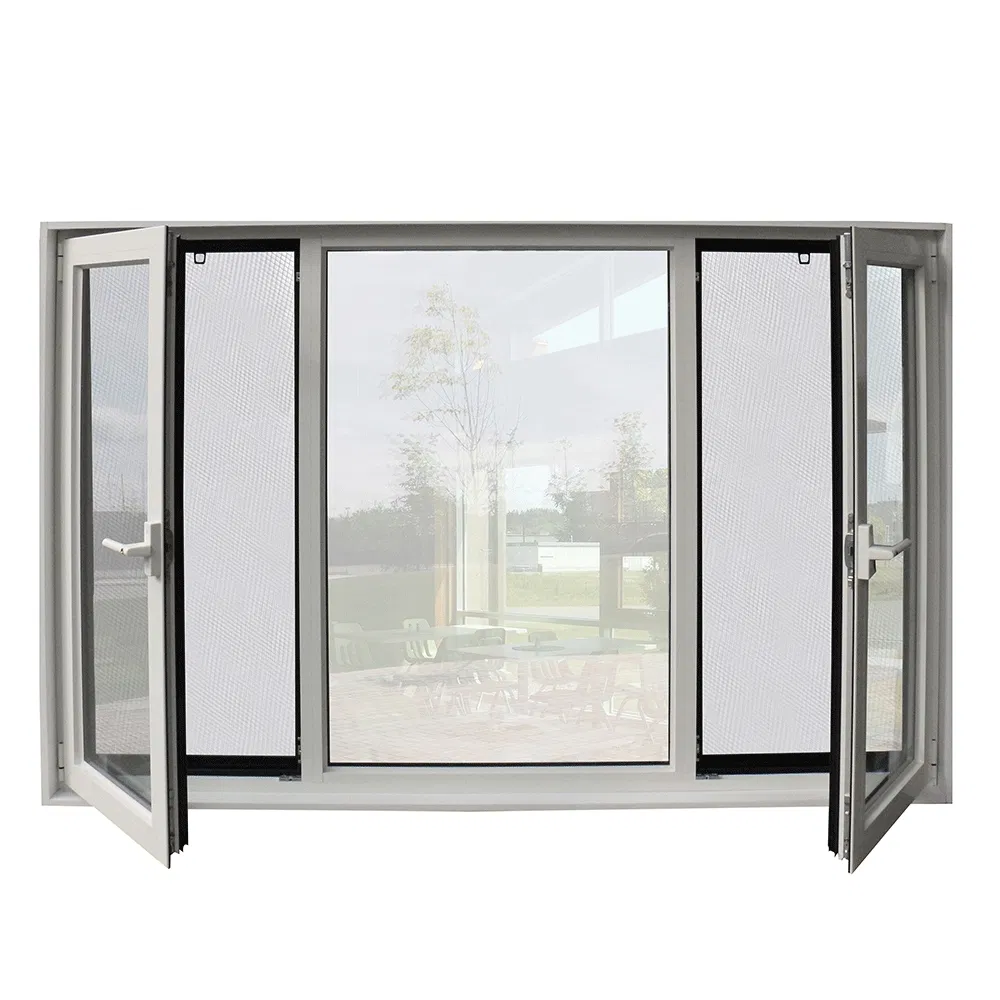 Top Strength Home Pivot Casement Window High Quality Broken Bridge Aluminum Glass Windows