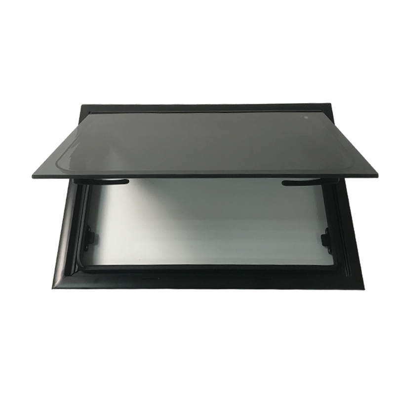 New Style Square Type Flat Acrylic Glass Caravan RV Window Awning Type