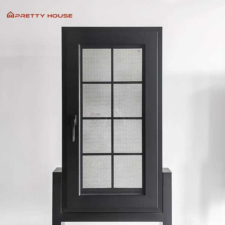 Modern Designs Aluminum Casement Window Triple Glazed Double Glazed for House