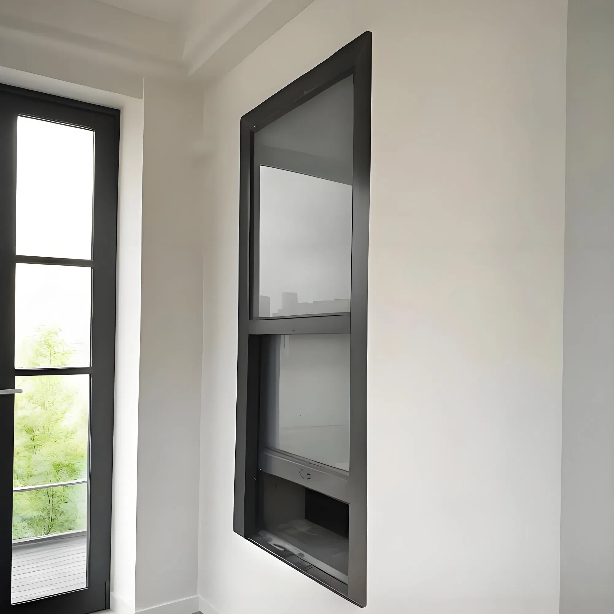 Customizable Aluminum Double-Hung Window for Tailored Spaces