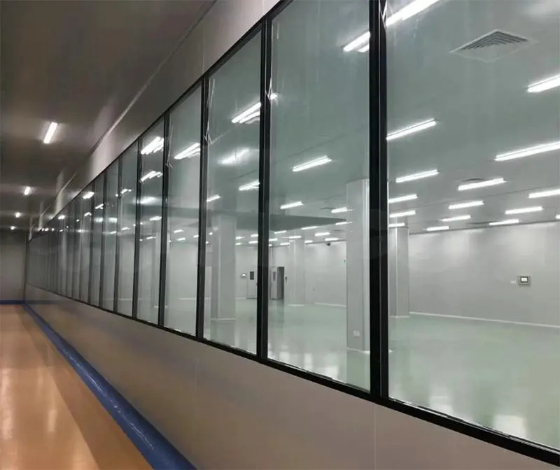 Commercial Black Large Fixed Double Pane Picture Window