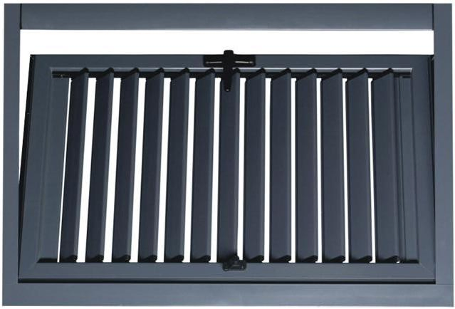 Modern Jalousie Windows Adjustable Aluminum Glass Louvre Window