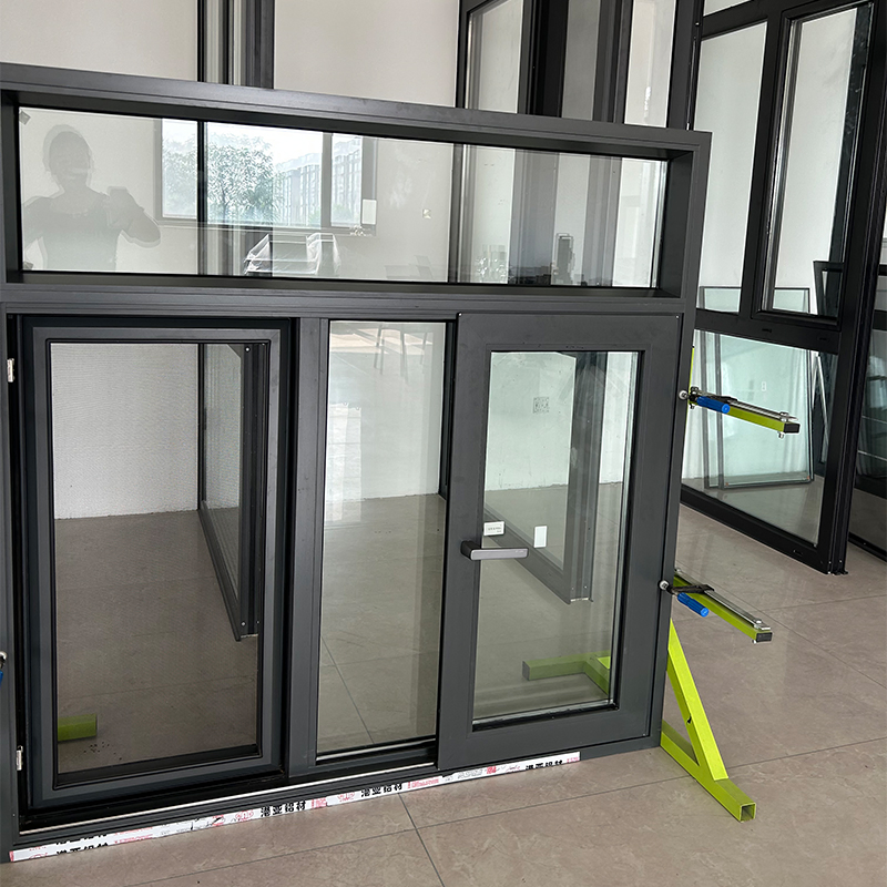 Aluminum Alloy Sliding Casement Window with Double Glazing for Soundproof and Energy Efficient Homes