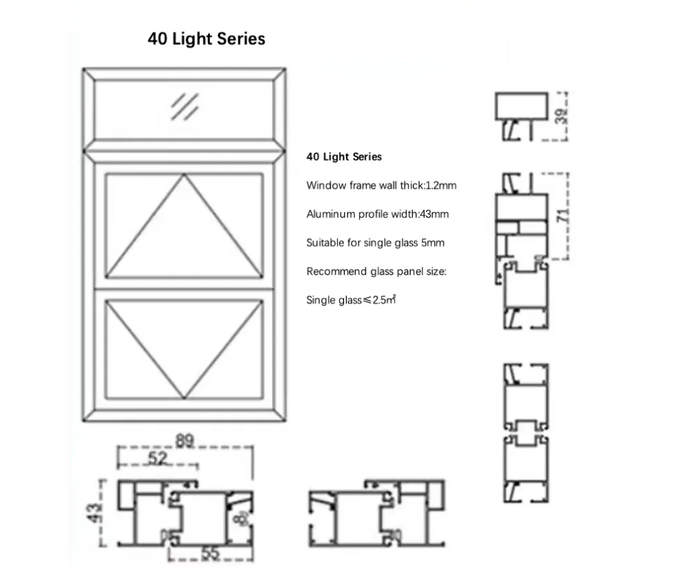 Aluminium Bifold Window 7