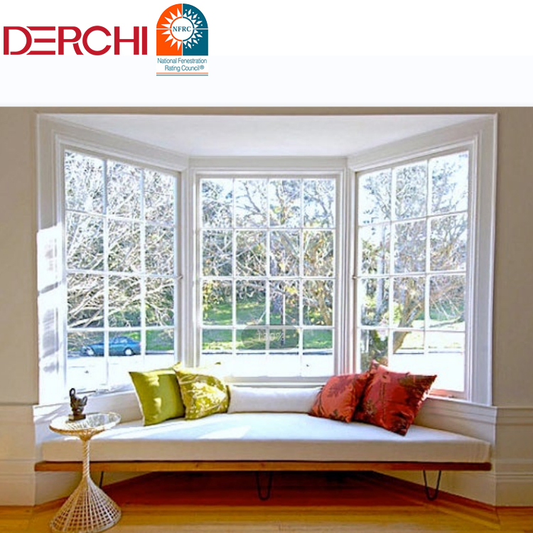 Atlanta Double Glass Windproof Bow Windows Soundproof Bay Windows for Garden