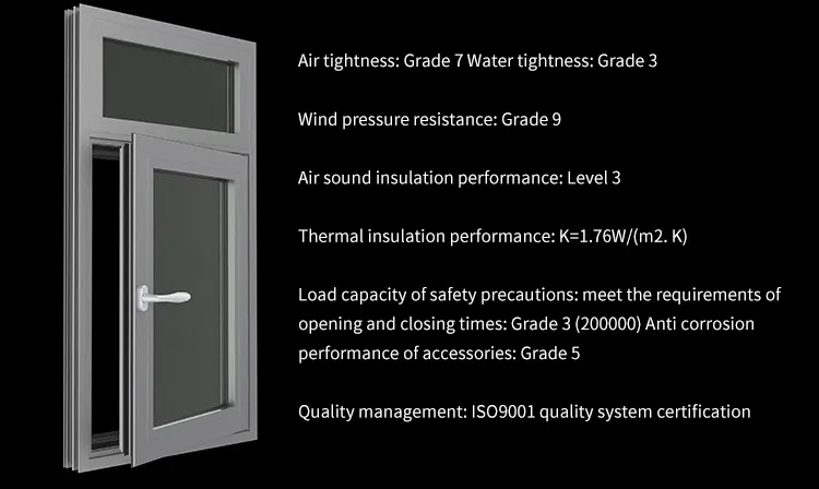 Aluminum Casement Window View 3