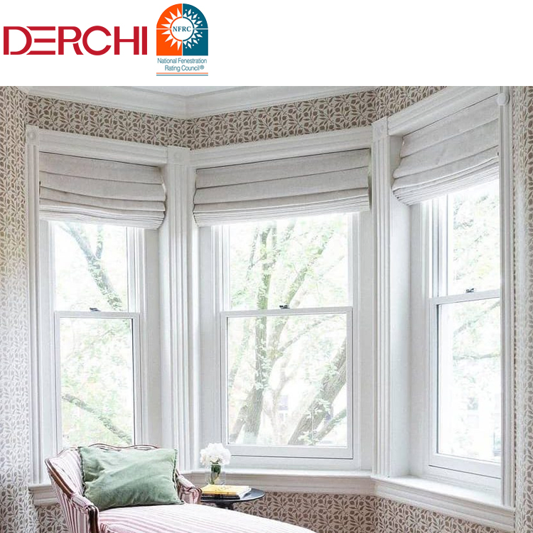 Atlanta Double Glass Windproof Bow Windows Soundproof Bay Windows for Garden