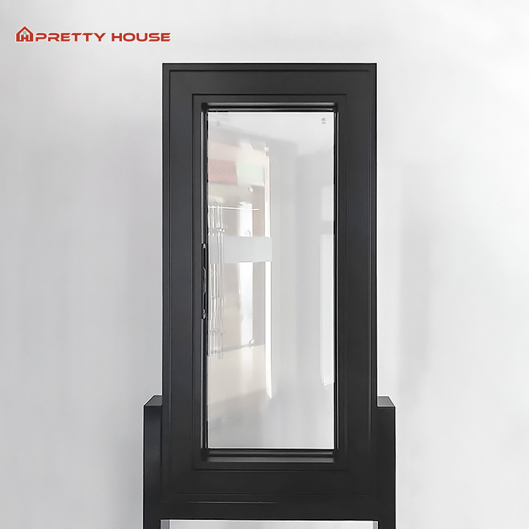 Custom Double Glazing Color Soundproof Outside Opening Aluminum Casement Window