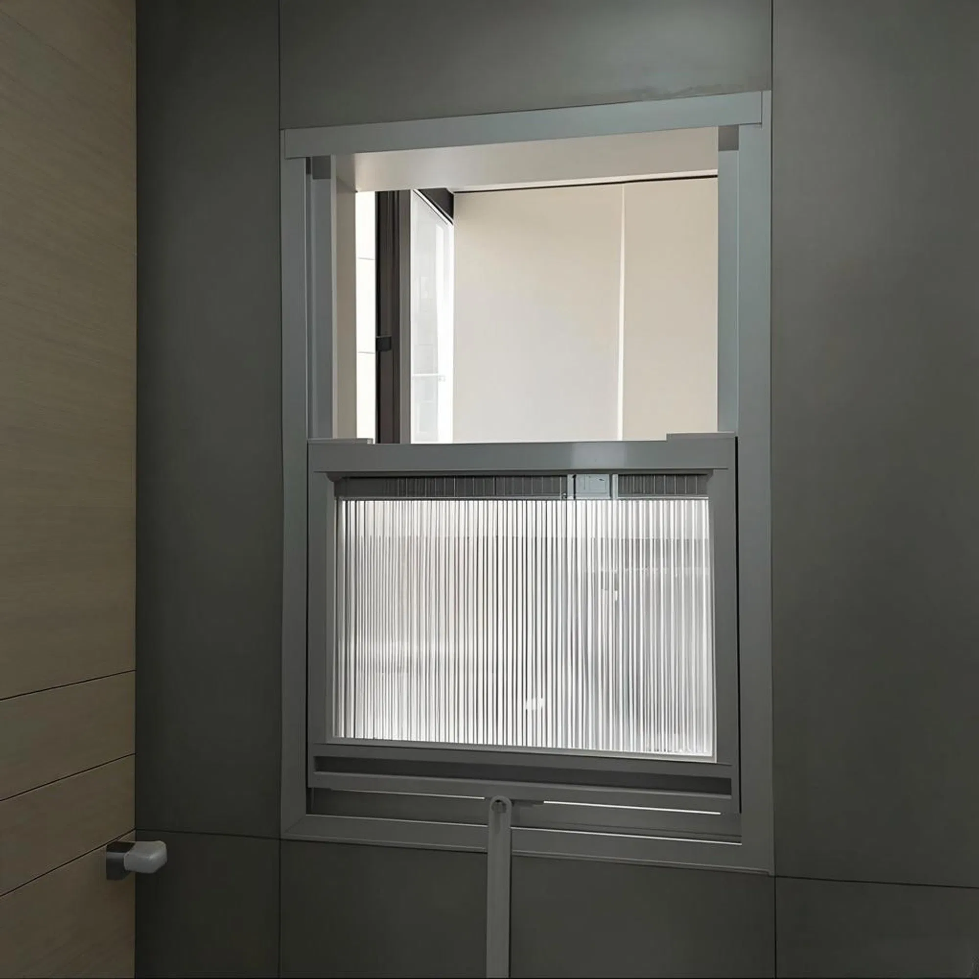 Customizable Aluminum Double-Hung Window for Tailored Spaces