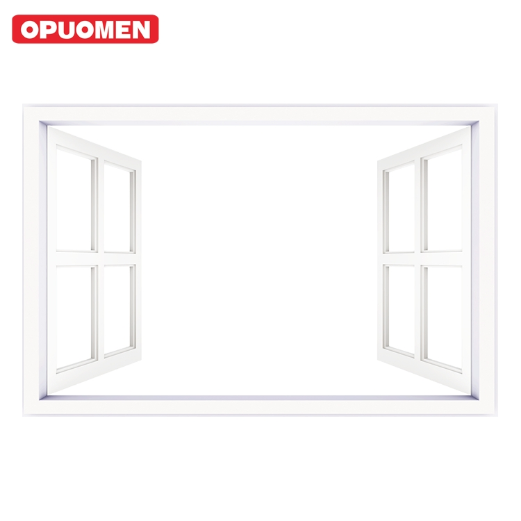 Aluminum Alloy Bay and Bow Windows Picture Windows for House Use