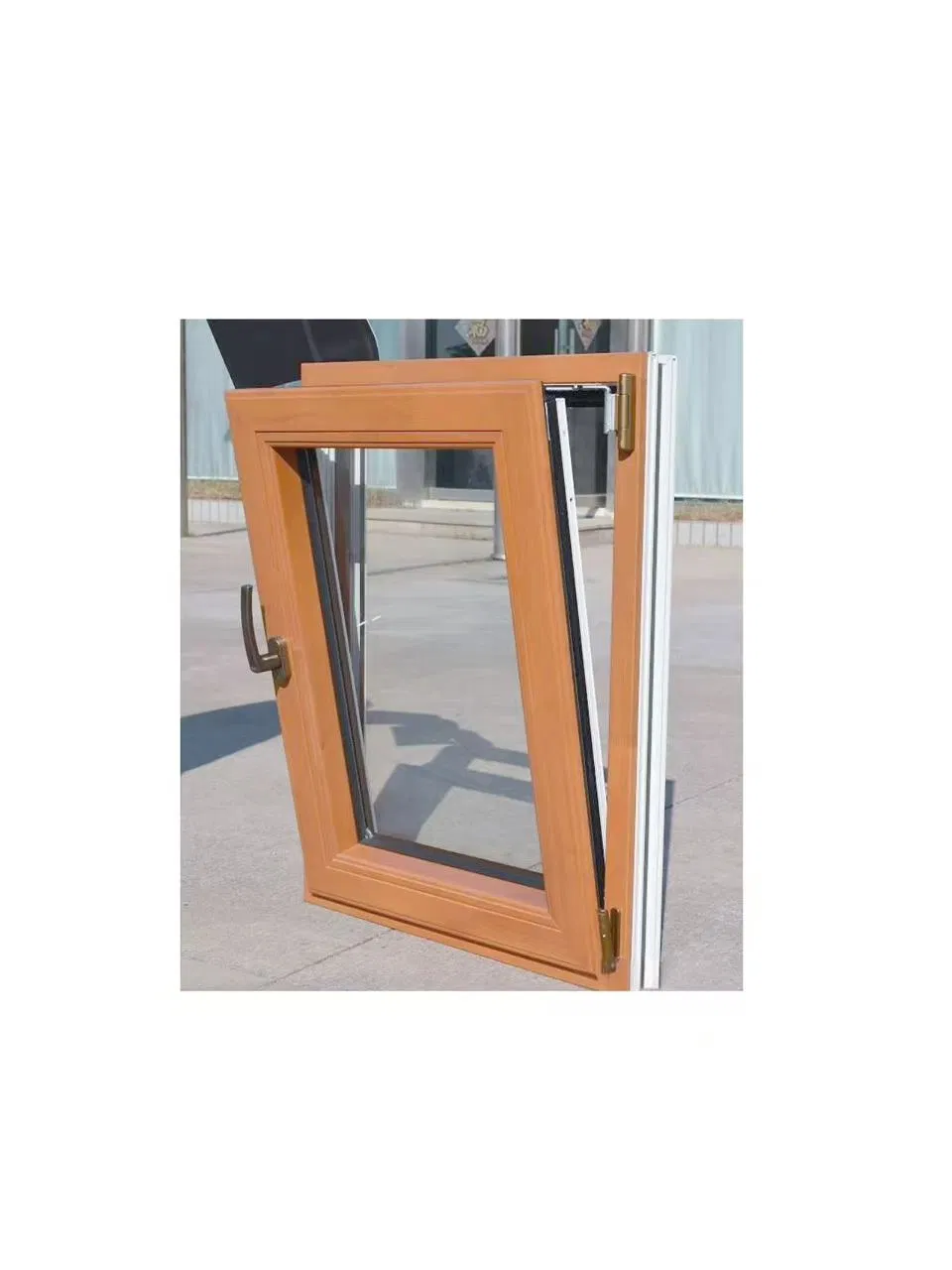 PVC/UPVC Window Single Durable Soundproof New Design and Aluminum Window Single Double Hung/Sliding in Modern Design