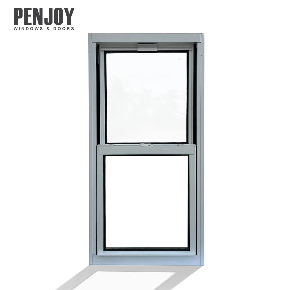 Penjoy Popular Style Original Manufacture Customized Sliding Window Aluminum Glass Double Hung Windows