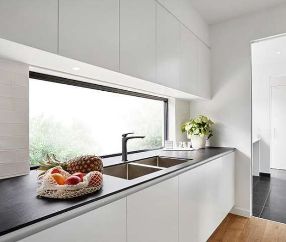 Aluminum Frame Big Fixed Picture Window Customize Double Tempered Glazing Window