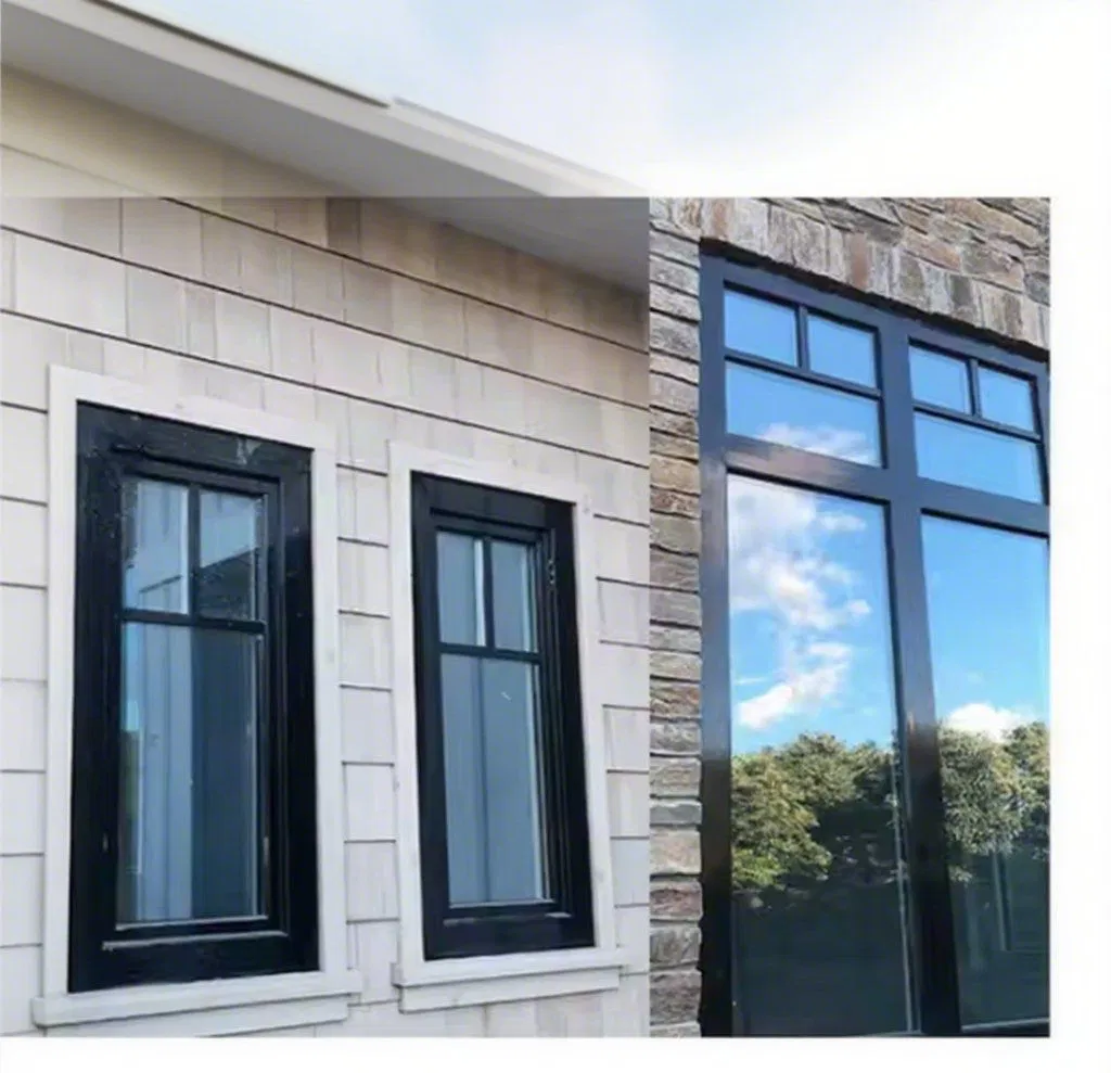 China Manufacturer's Advanced White Aluminum Windows Thermal Break Tilt Turn Double Glazed