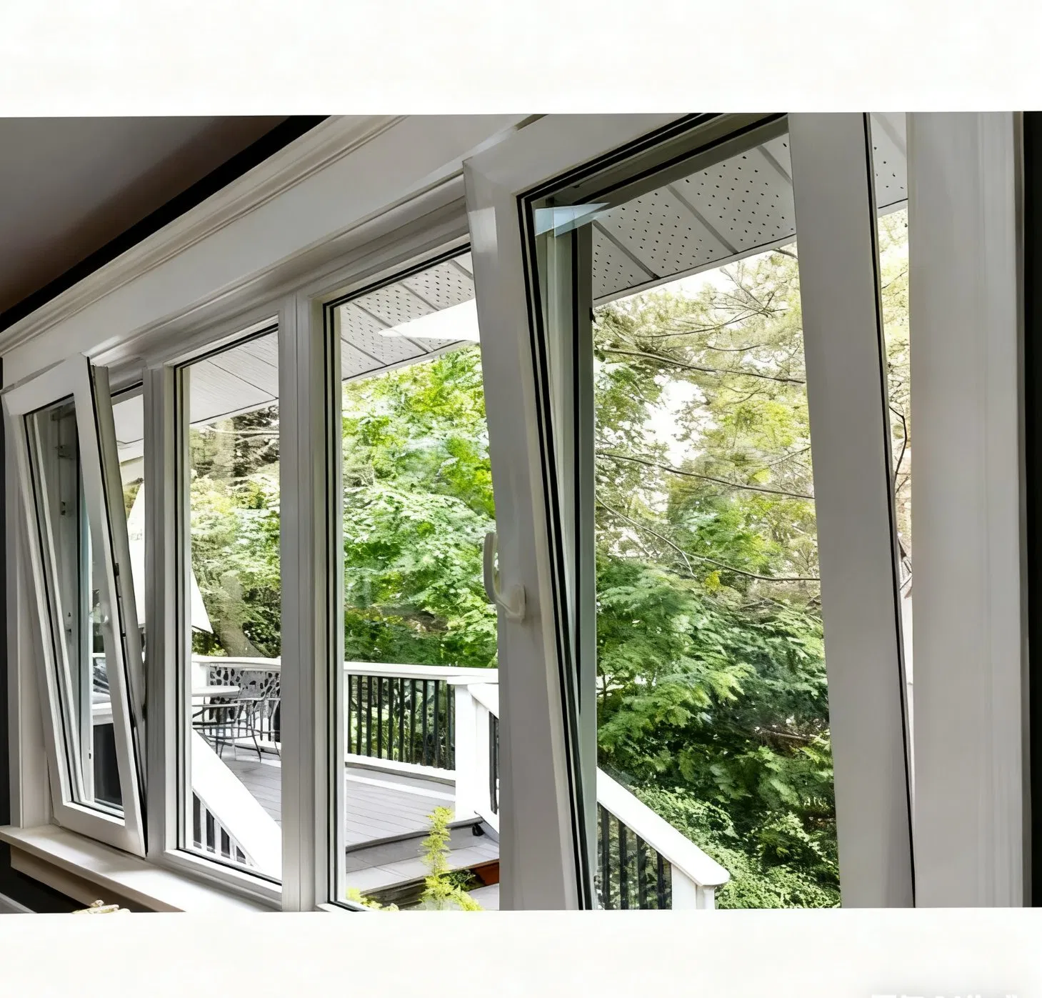 as Certificated Sydney Vinyl Hopper UPVC PVC Windows