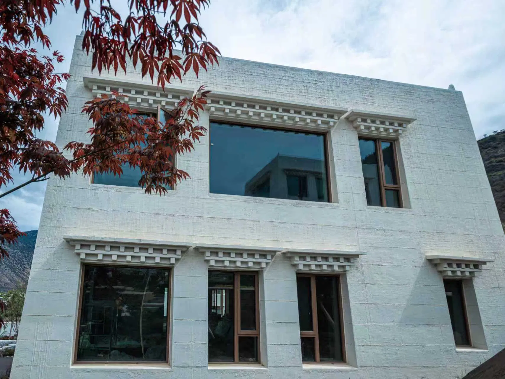 Energy Saving Powder Coating Aluminum Aluminium French Picture Window with Double Triple Glass Fixed Glass for Villa Hotel Balcony Patio