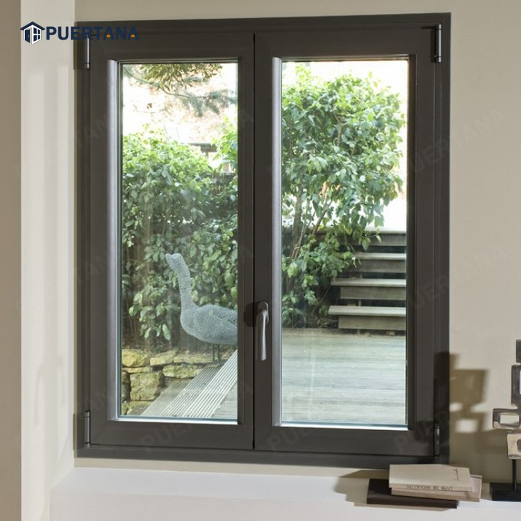 Foshan Manufacturer Supplier Aluminium Bow Bay Double Insulation Glass Casement Bay Window