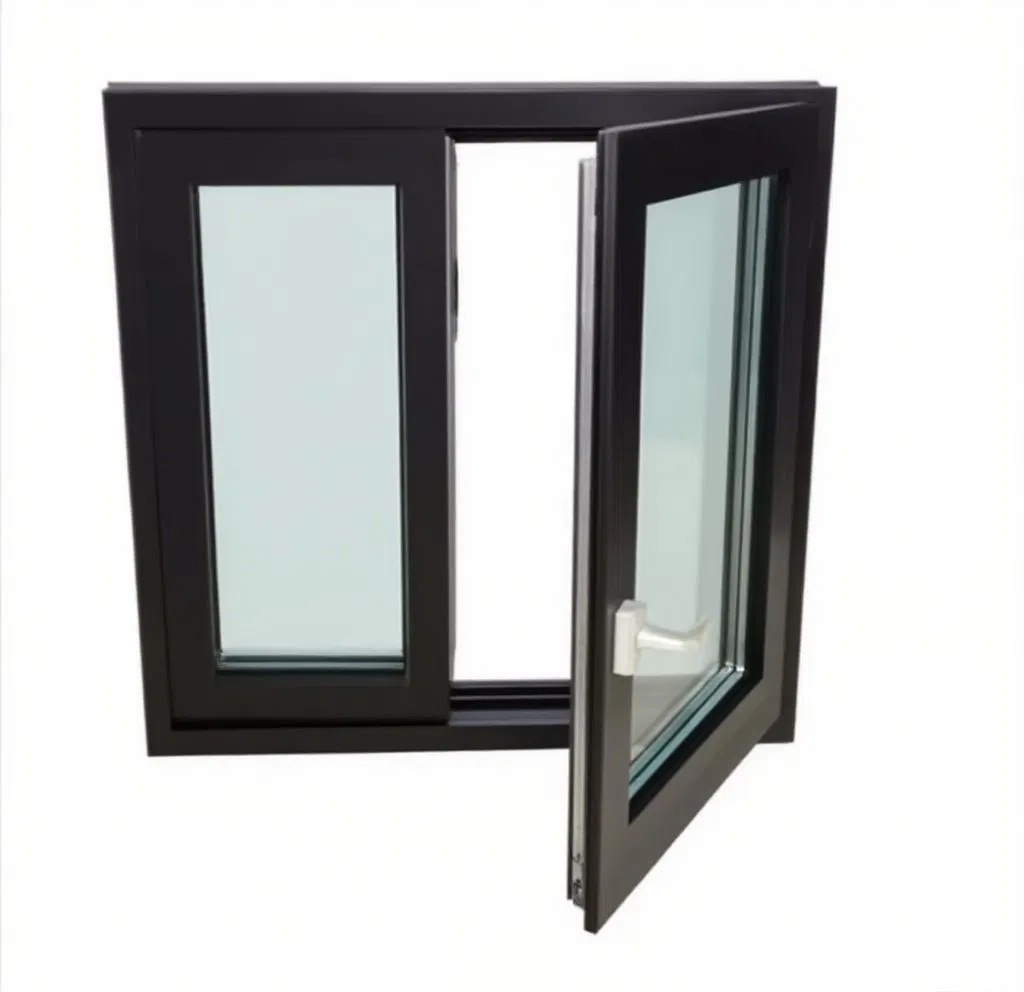 China Manufacturer's Advanced White Aluminum Windows Thermal Break Tilt Turn Double Glazed