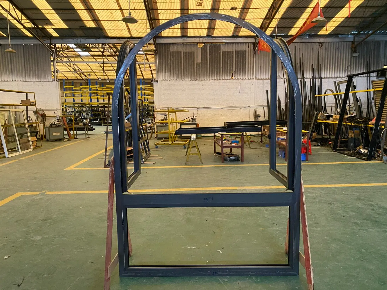 Aluminum Glass Curved/ Arch Doors Windows/ Aluminum Bay and Bow Window