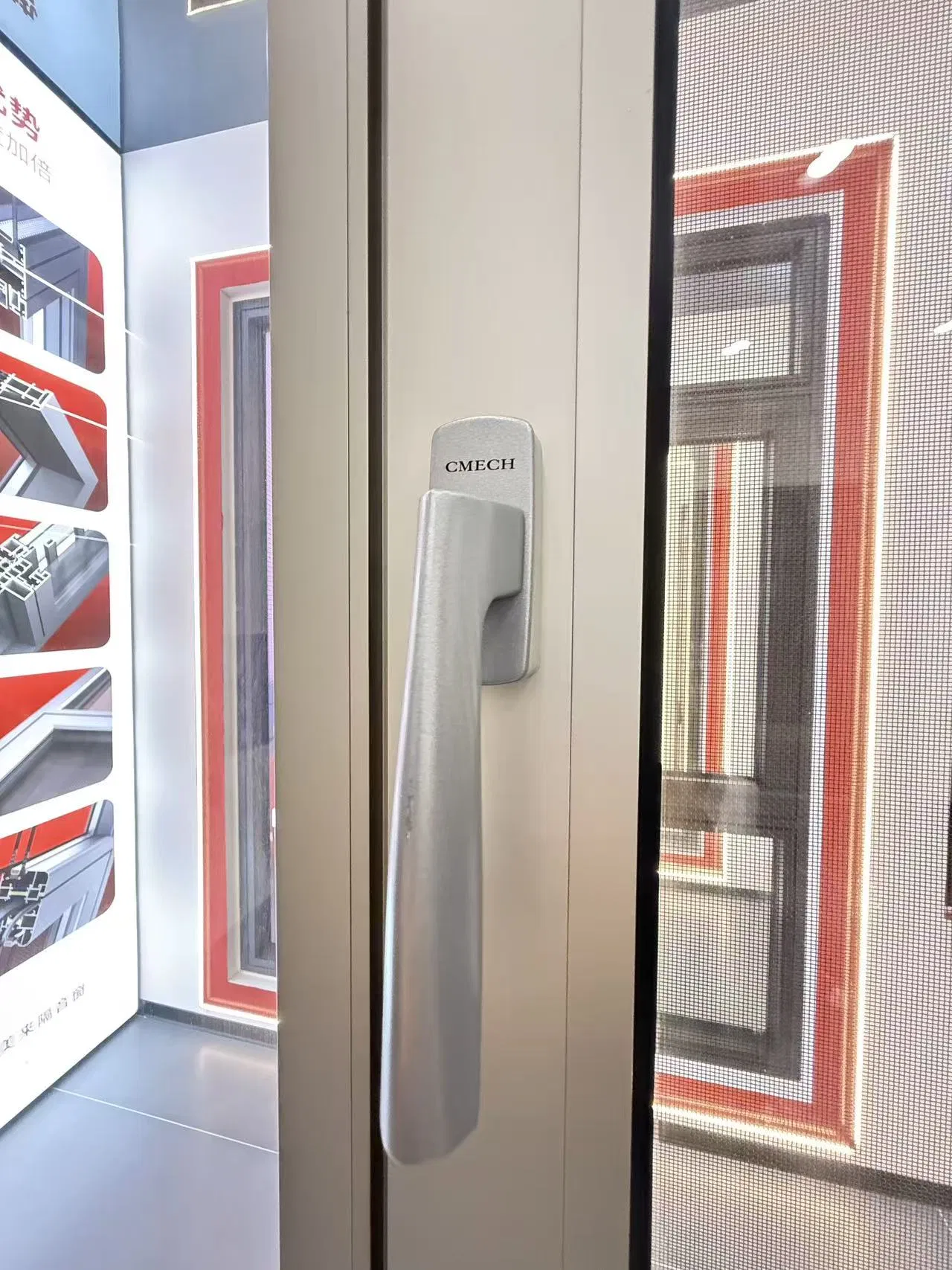 Modern Design Swing Style Aluminum Alloy Casement Window Commercial Home Building Fixed Picture Window Stainless Steel Folding