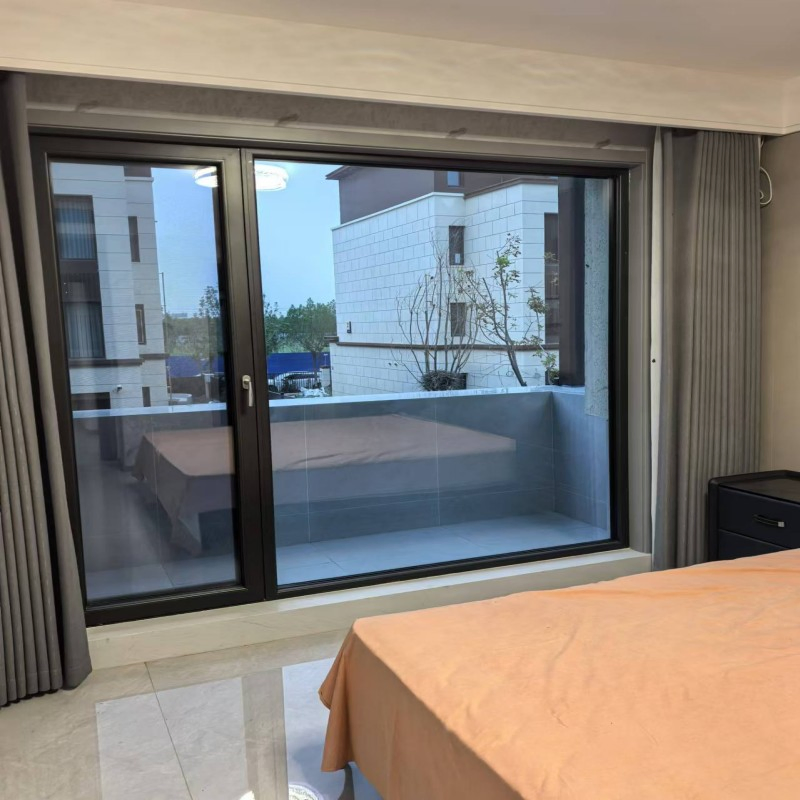 Aluminum Hopper Windows Ventilation &amp; Protective Aluminum Windows for Bedroom