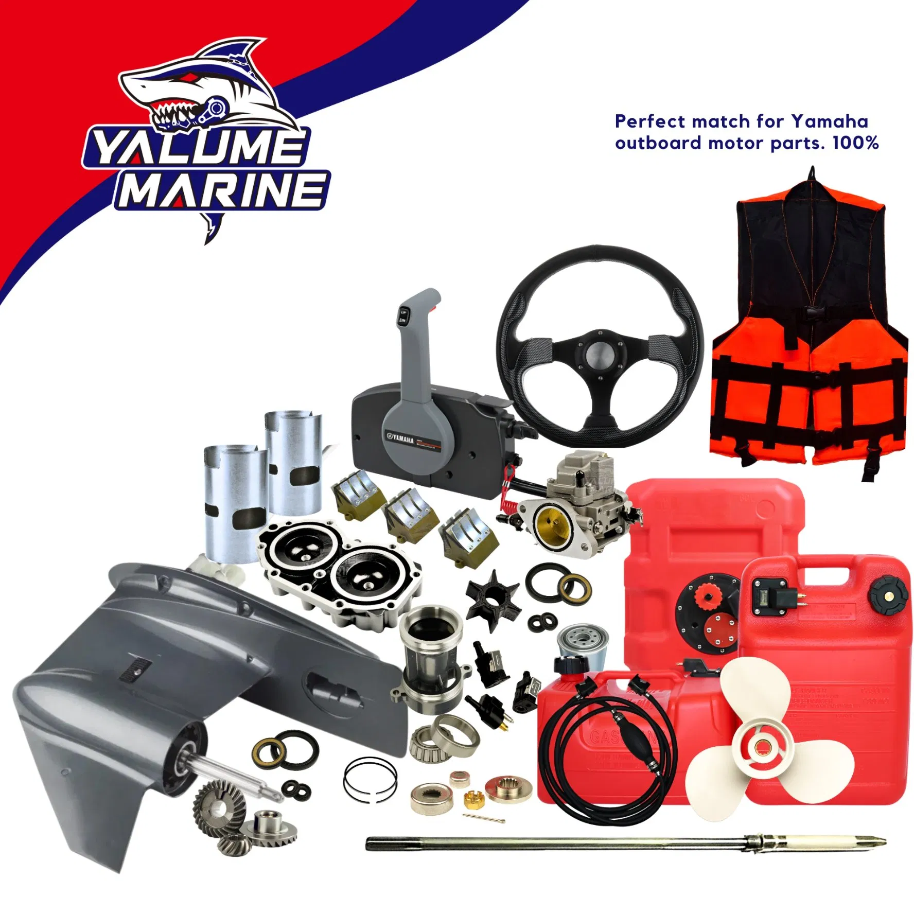 50/60/70HP Peças de Substituição OEM para Motor de Fora de Borda Yamaha: Bobina de Ignição 6H3-85570-10-00