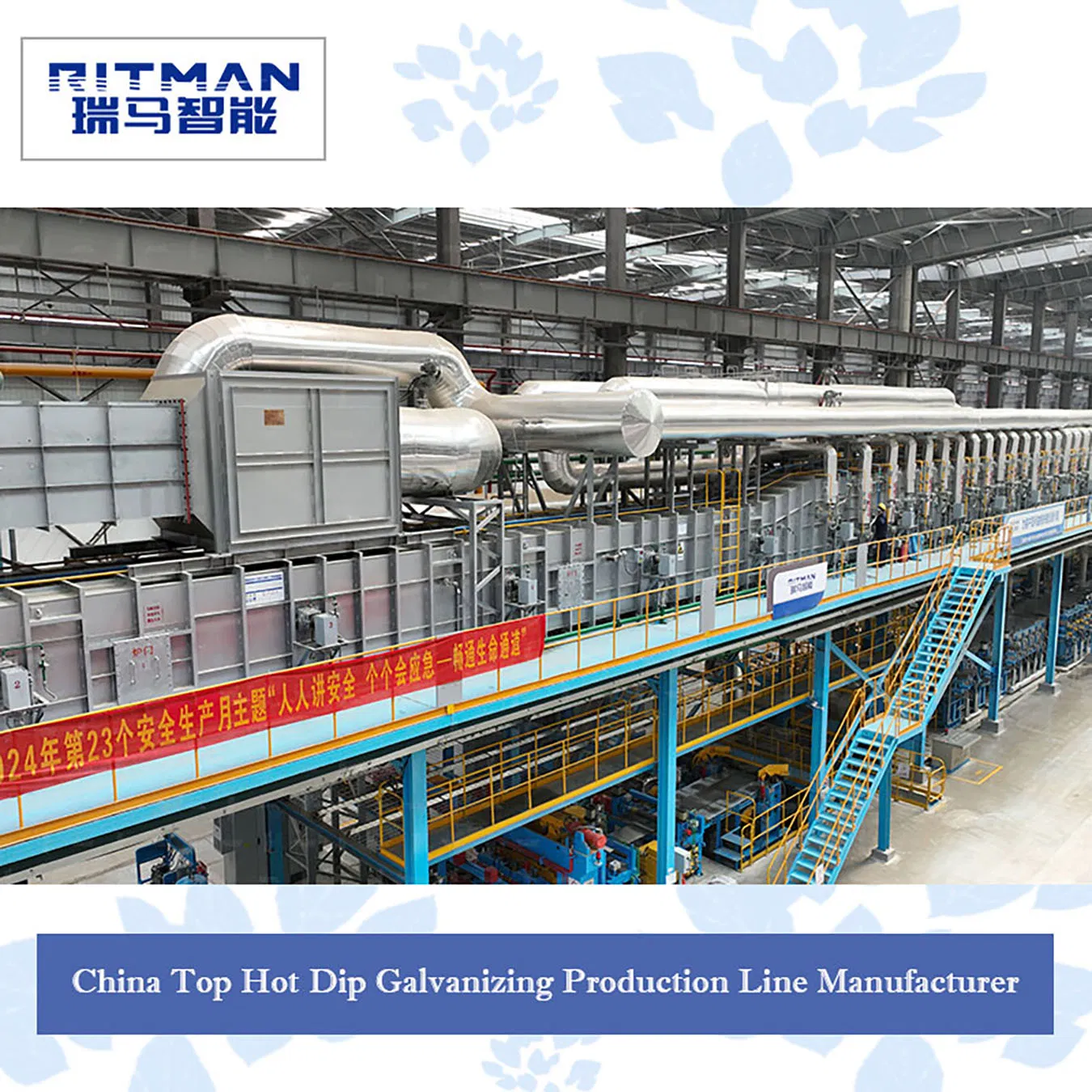 Sistema de Galvanização a Quente Contínua por Imersão para Fabricação de Bobinas de Aço Galvanizado na China