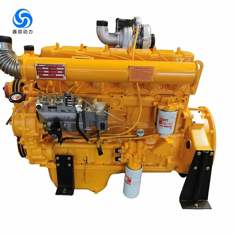 Motor Diesel Turboalimentado de Alta Eficiência R6105zp para Máquinas Agrícolas e Conjuntos de Bombas 1800rpm