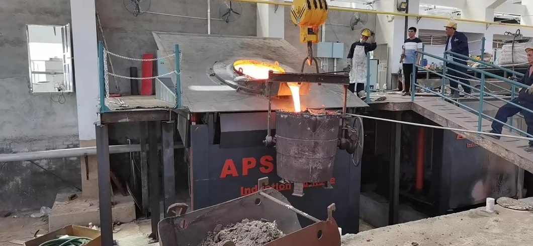 Sistema de Forno de Derretimento de Alumínio