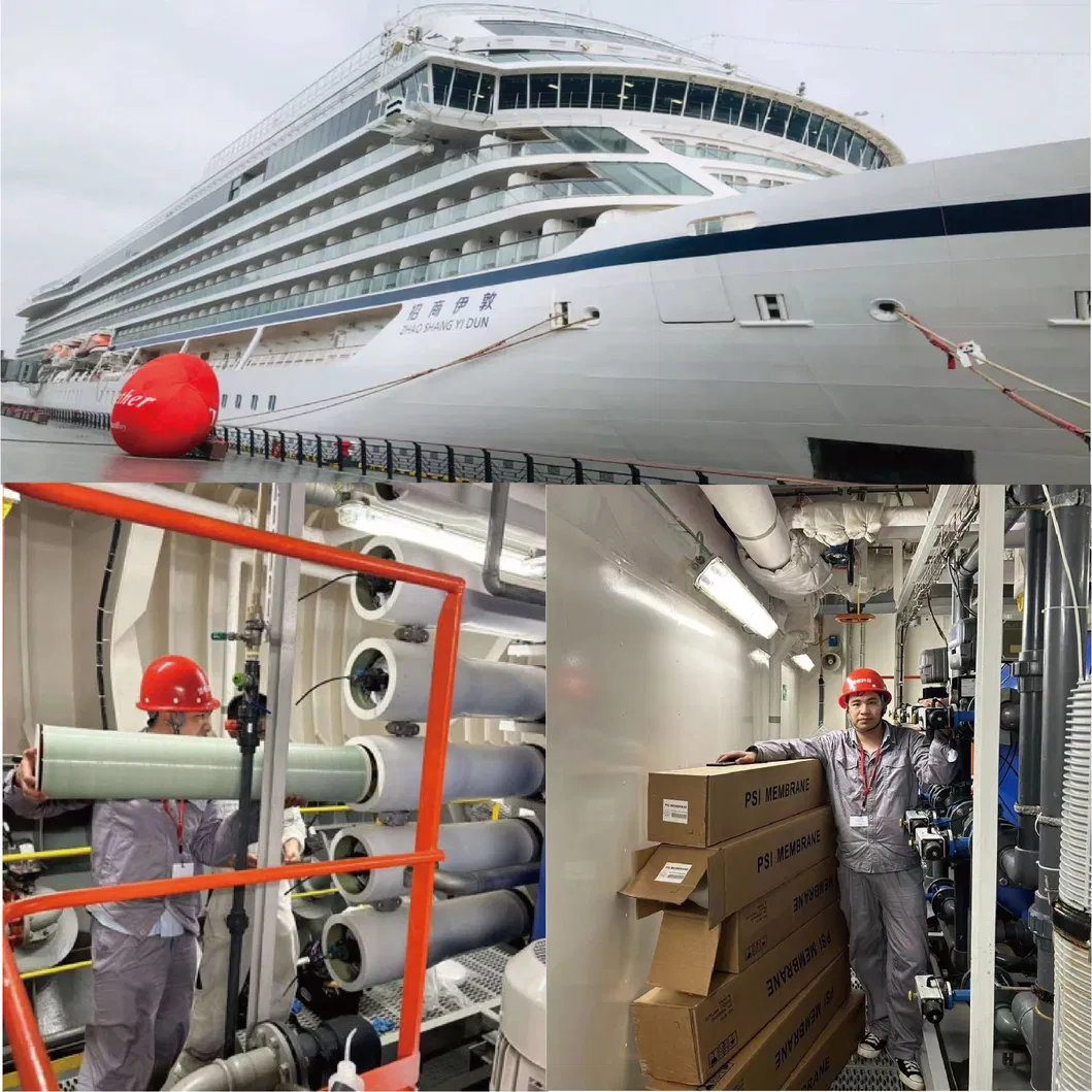 Dessalinização em Navio de Cruzeiro