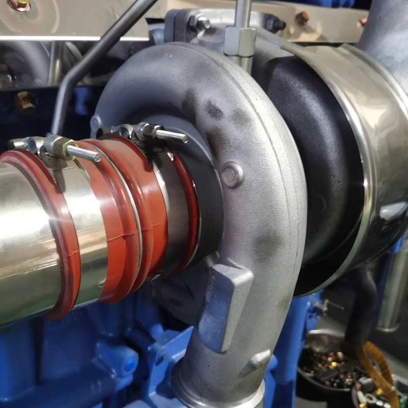 Injeção Eletrônica de Combustível 420HP Wp10zld Turboalimentado Intercooler 6-Cylinder Motor Diesel