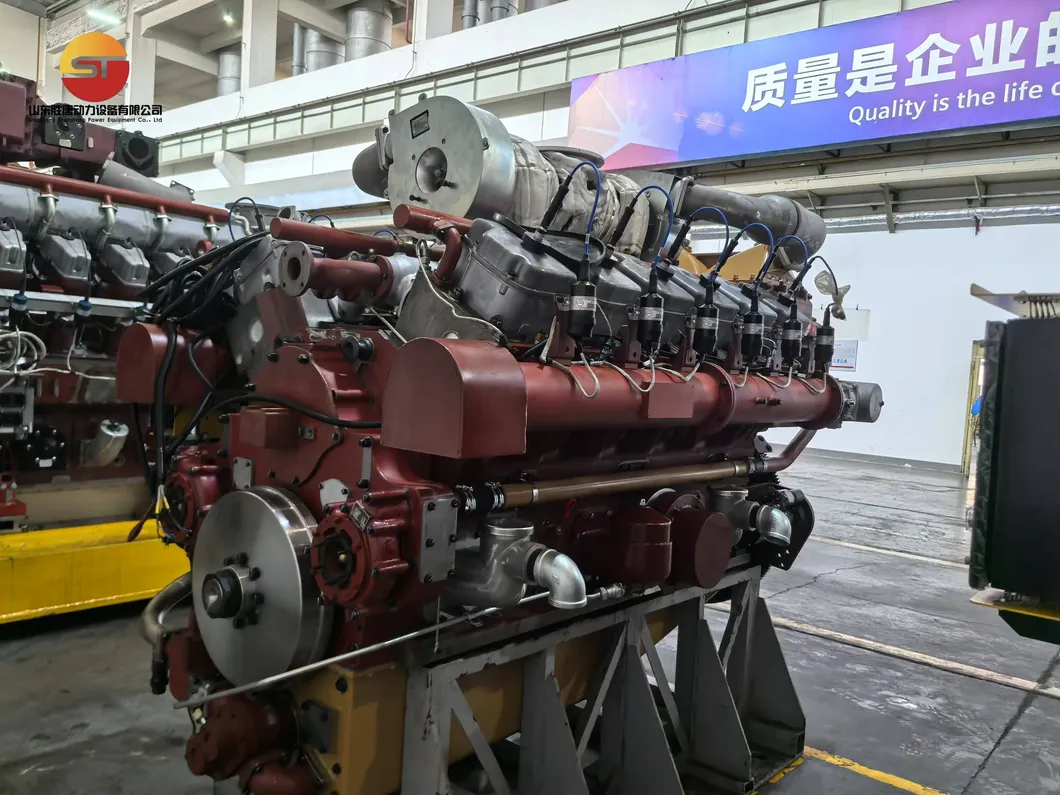 Gerador de Energia a Gás Natural de Alta Eficiência Jichai 500kw à Venda