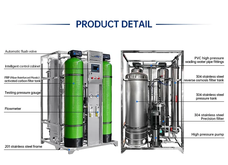 Equipamento RO Planta de Tratamento de Água