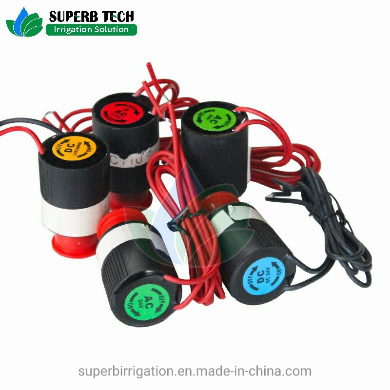 Controlador de Solenoide Tipo Bobina para Sistema de Irrigação Agrícola