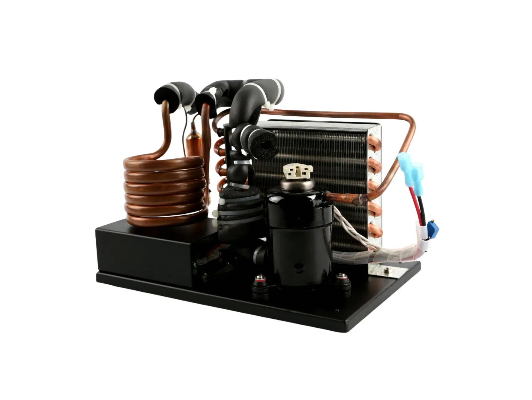 Sistema de Resfriamento Direto de Chiller Compacto de Bobina de Cobre DC 24V para Resfriamento de Água em Máquina de Laser Médico de Laboratório