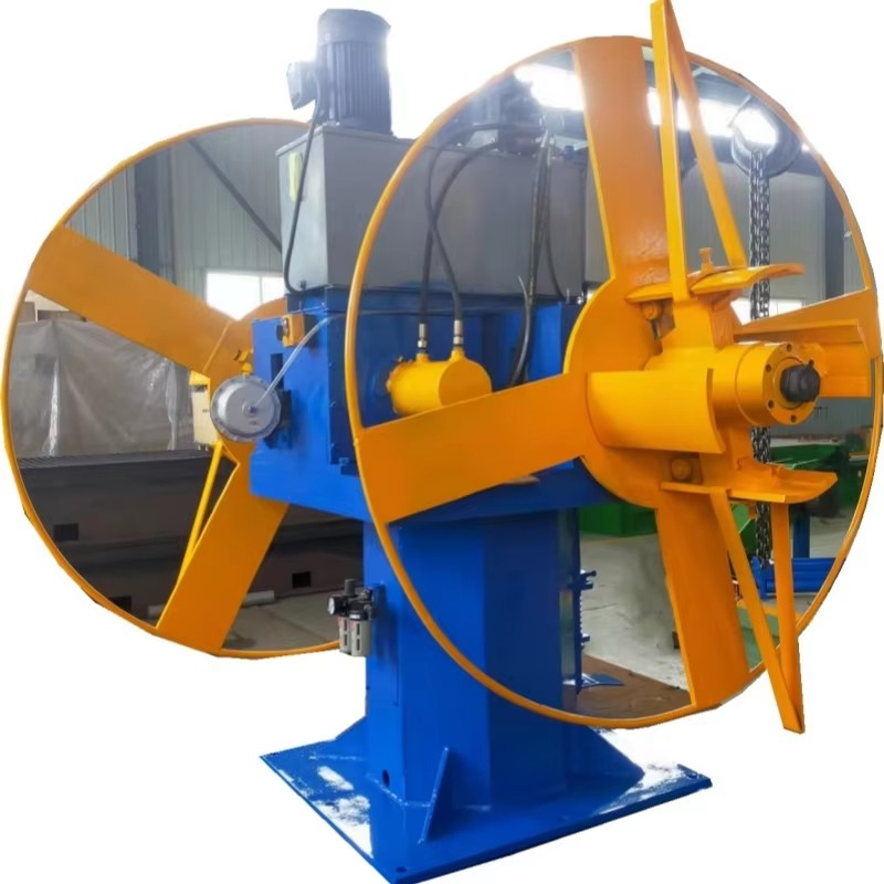 Sistema Avançado de Desenrolamento de Bobinas para Fabricação Eficiente de Tubos de Ferro