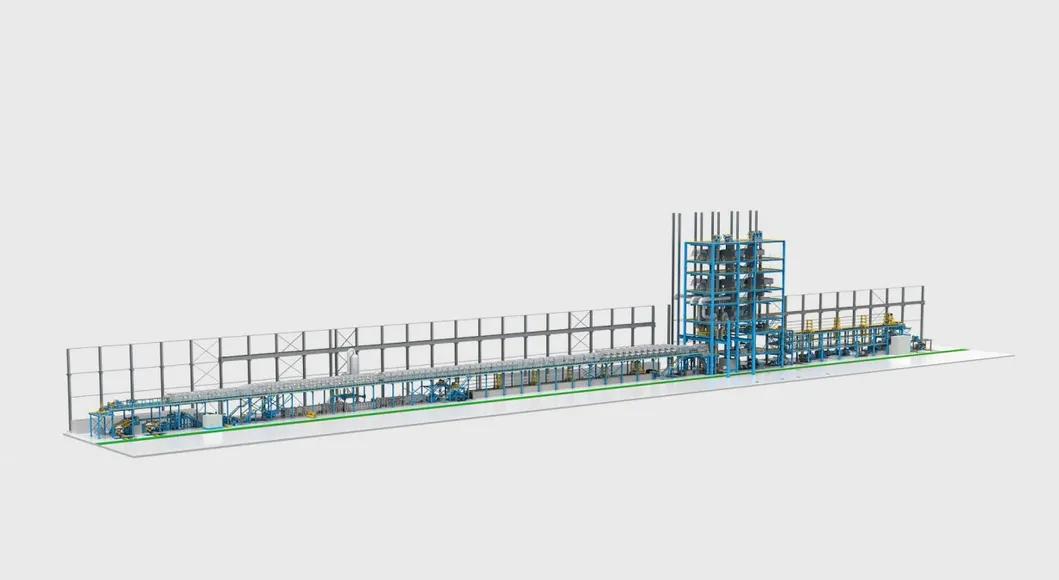 Sistema de Galvanização Contínua para Bobinas e Produtos de Gi