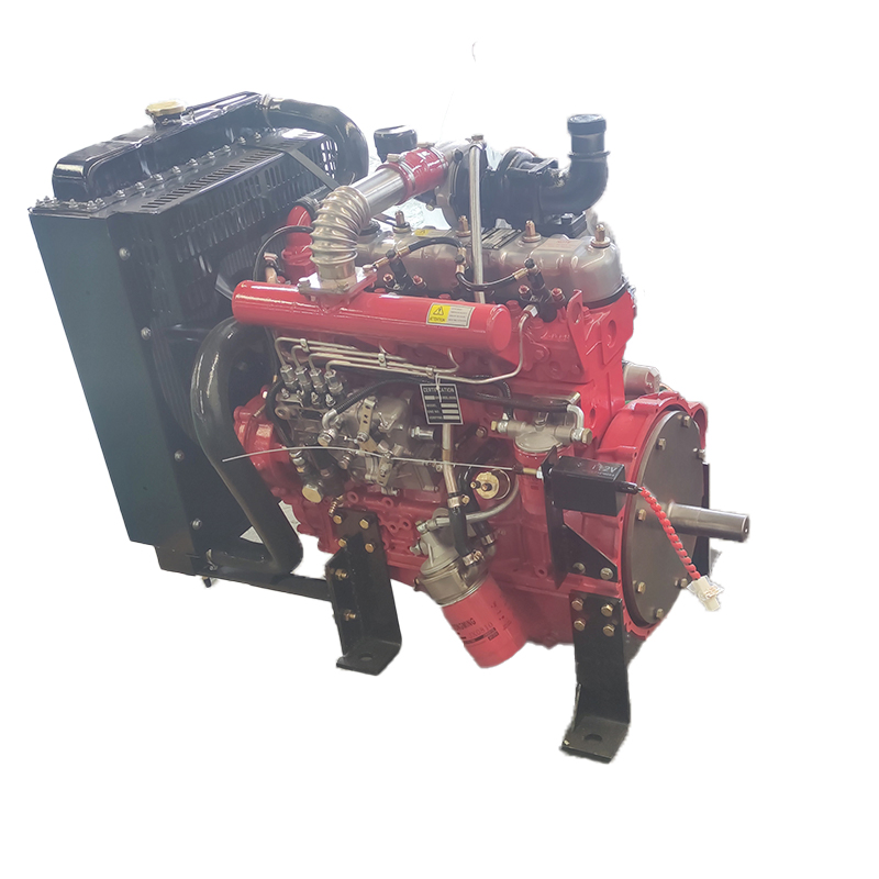 China Zh490 55kw 75HP Motor Diesel Turboalimentado 4-Cylinder Refrigerado a Água