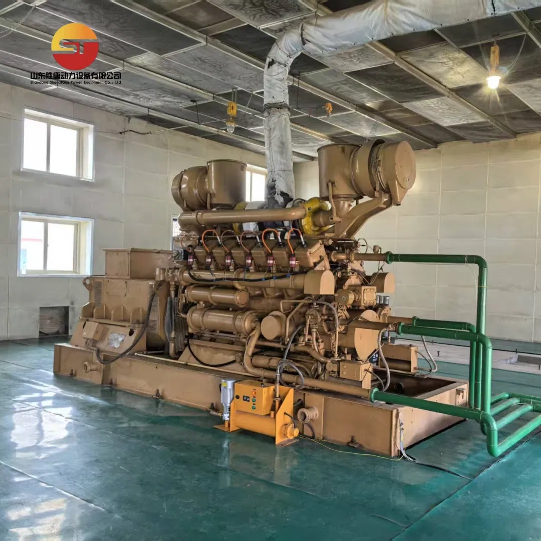 Gerador de Energia a Gás Natural de Alta Eficiência Jichai 500kw à Venda