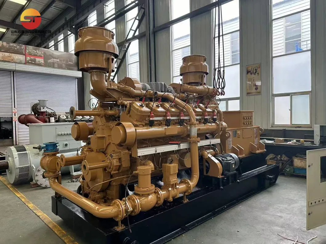 Gerador de Energia a Gás Natural de Alta Eficiência Jichai 500kw à Venda