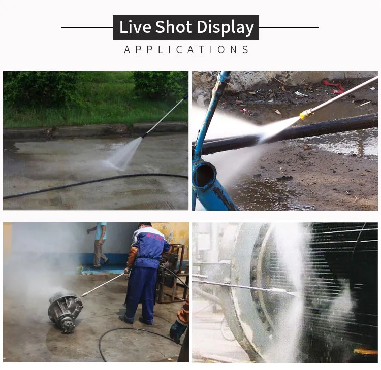 Lavadora de Jato de Água Quente Industrial