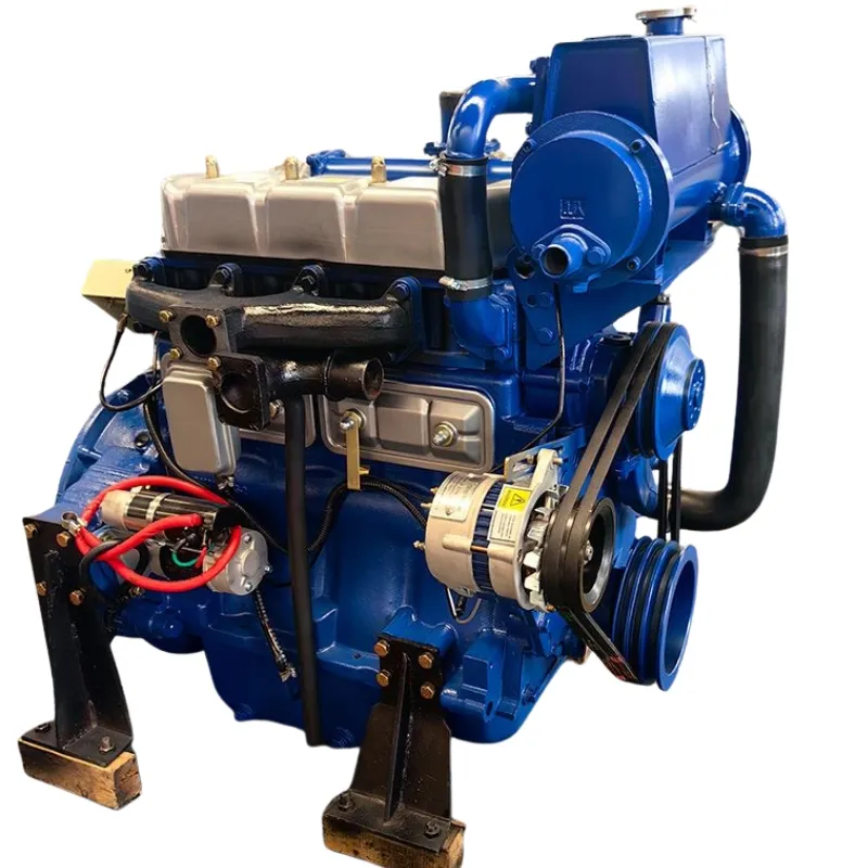 Motor Diesel Marinho - Detalhe Frontal