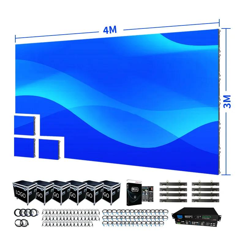 Venda Quente Fornecimento Direto de Fábrica P3.91 Display LED de Aluguel Interno de Alta Definição 250*250 Módulo LED