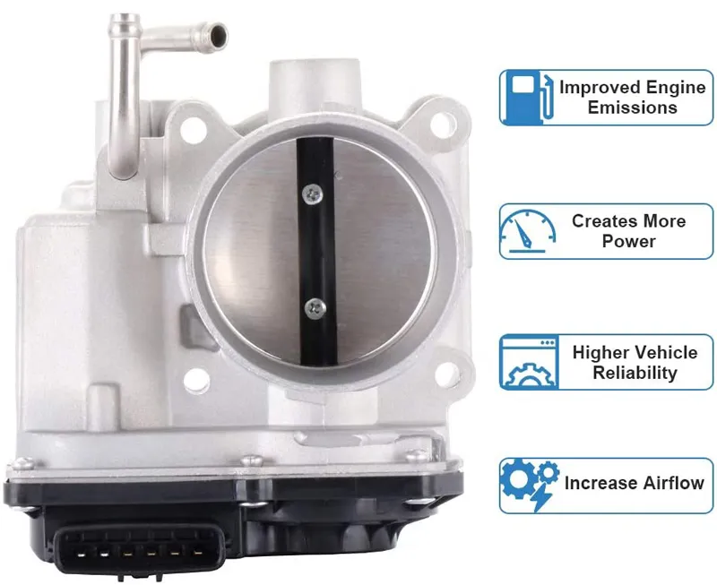 Conjunto de Corpo de Borboleta de Peças de Automóvel Novas 22030-31020 para 2006-2015 Is250 2.5L 2006 GS300 3.0