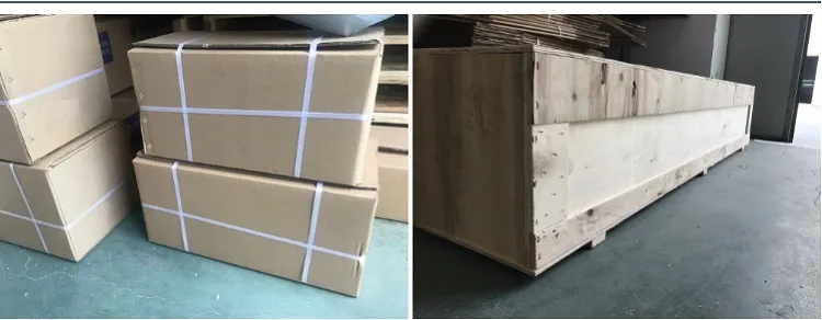 Acondicionamento e entrega