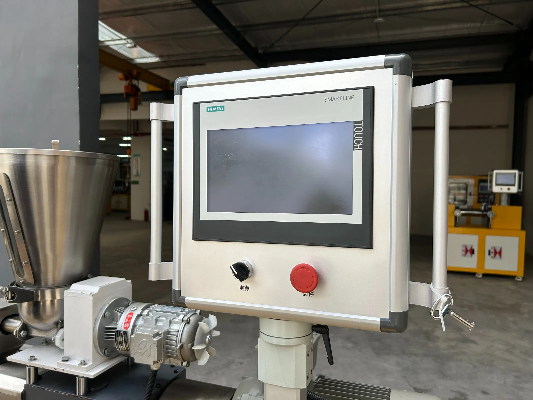 Máquina de Fundição Elétrica de Aquecimento de Laboratório para Filme de Plástico PP e PE