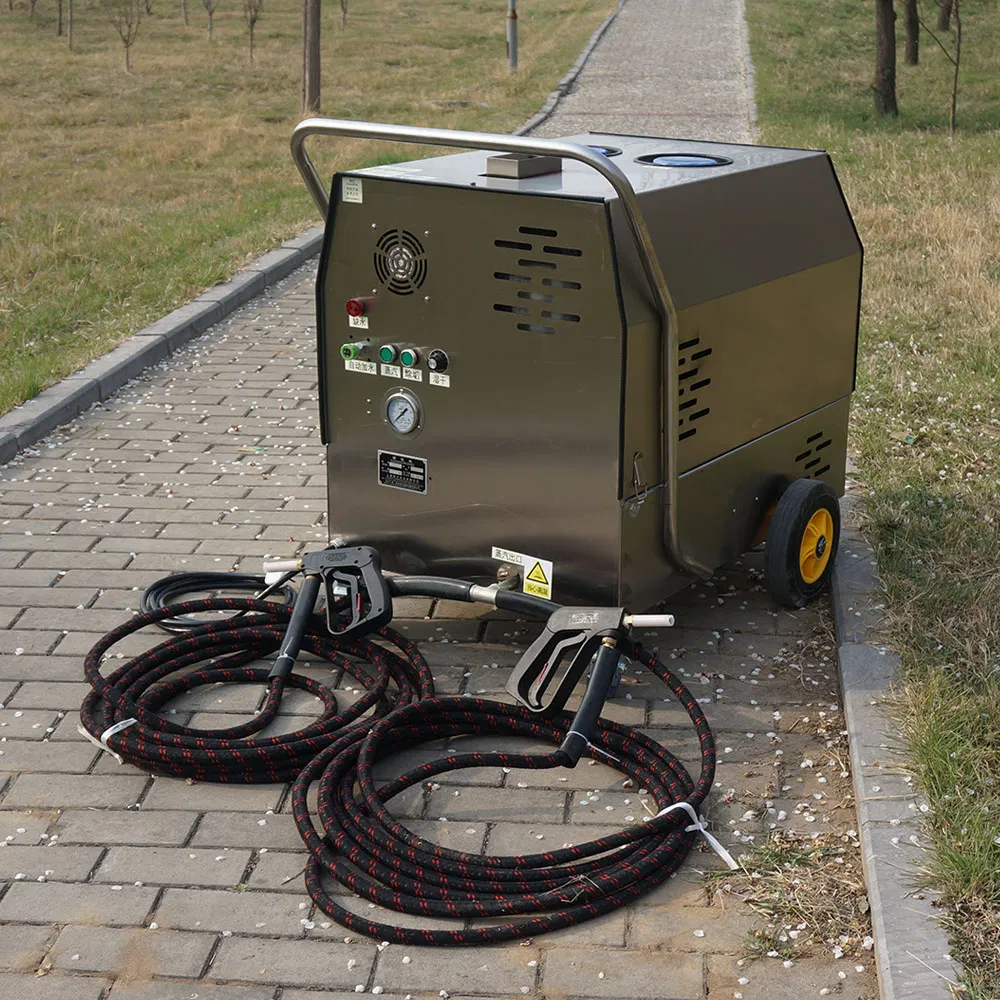 Lavadora de Jato de Água Quente Industrial 220V 2000psi Sistema de Limpeza de Alta Temperatura