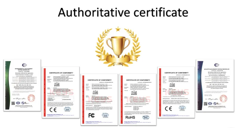 Certificados de Qualidade do Produto