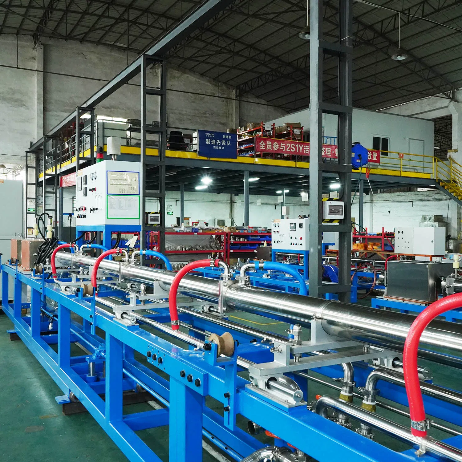 Sistema Avançado de Recocção de Bobina para Processamento Eficiente de Tubos